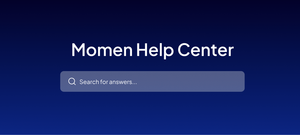 Help Center interface