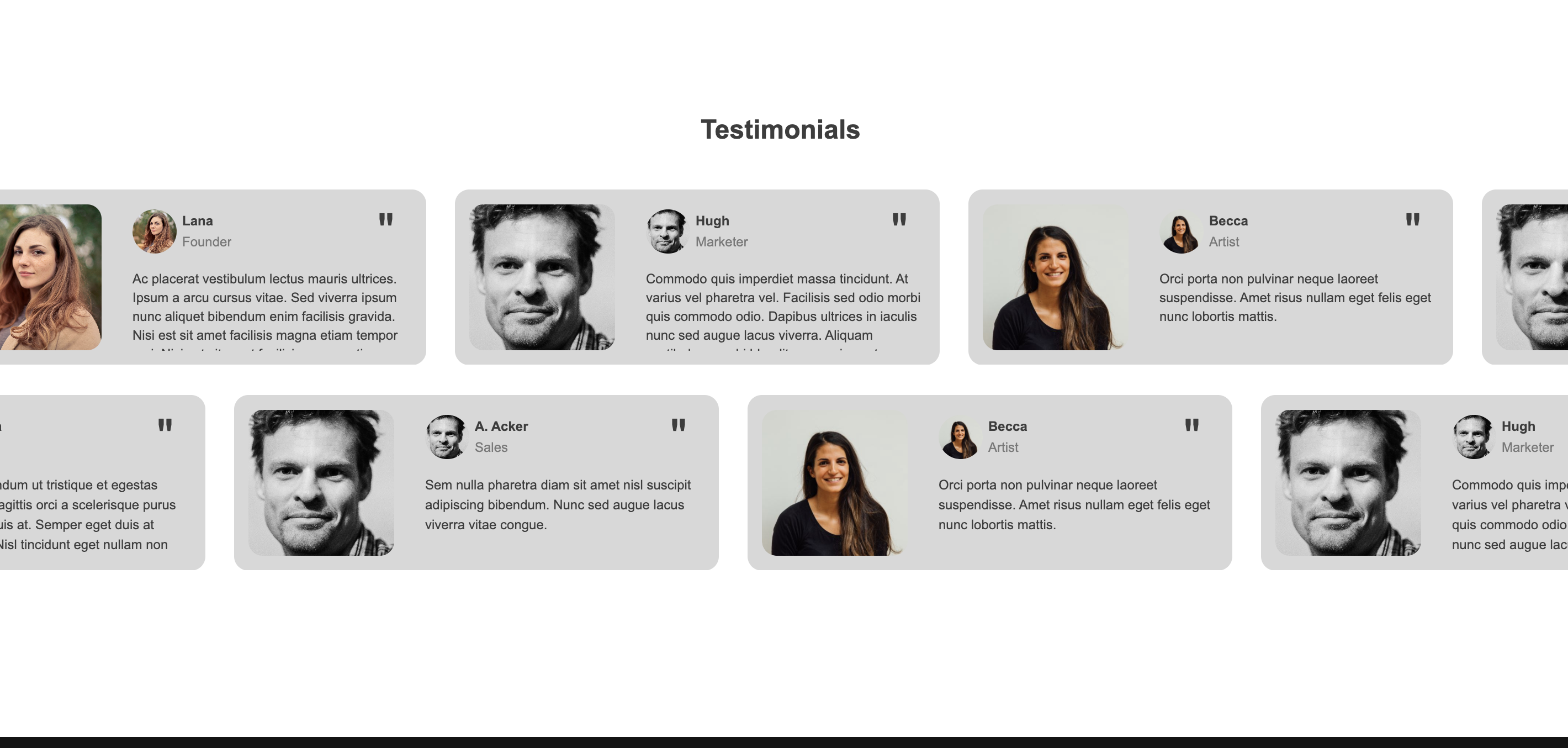 Homepage example 3