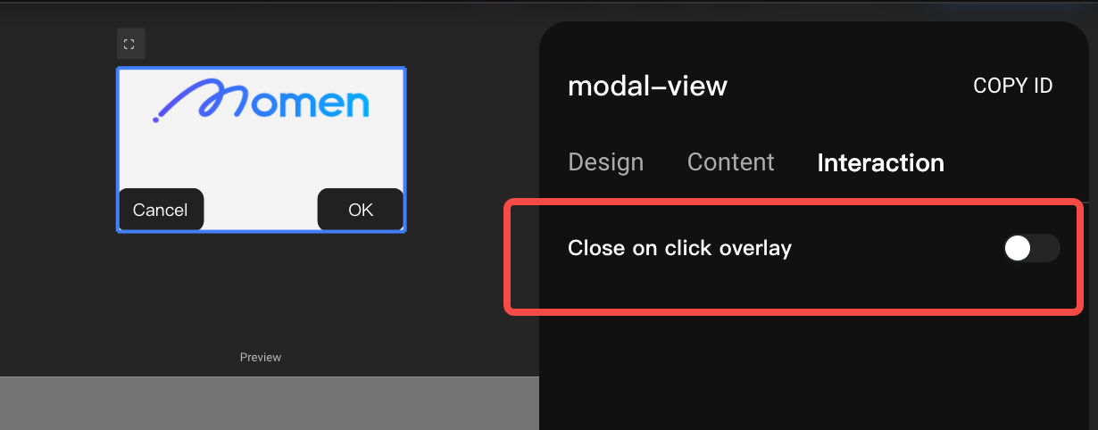 Enable 'Close on click overlay' option in modal settings.