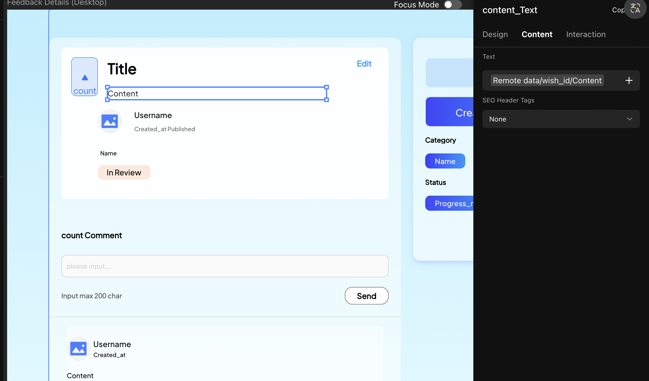 Database table view