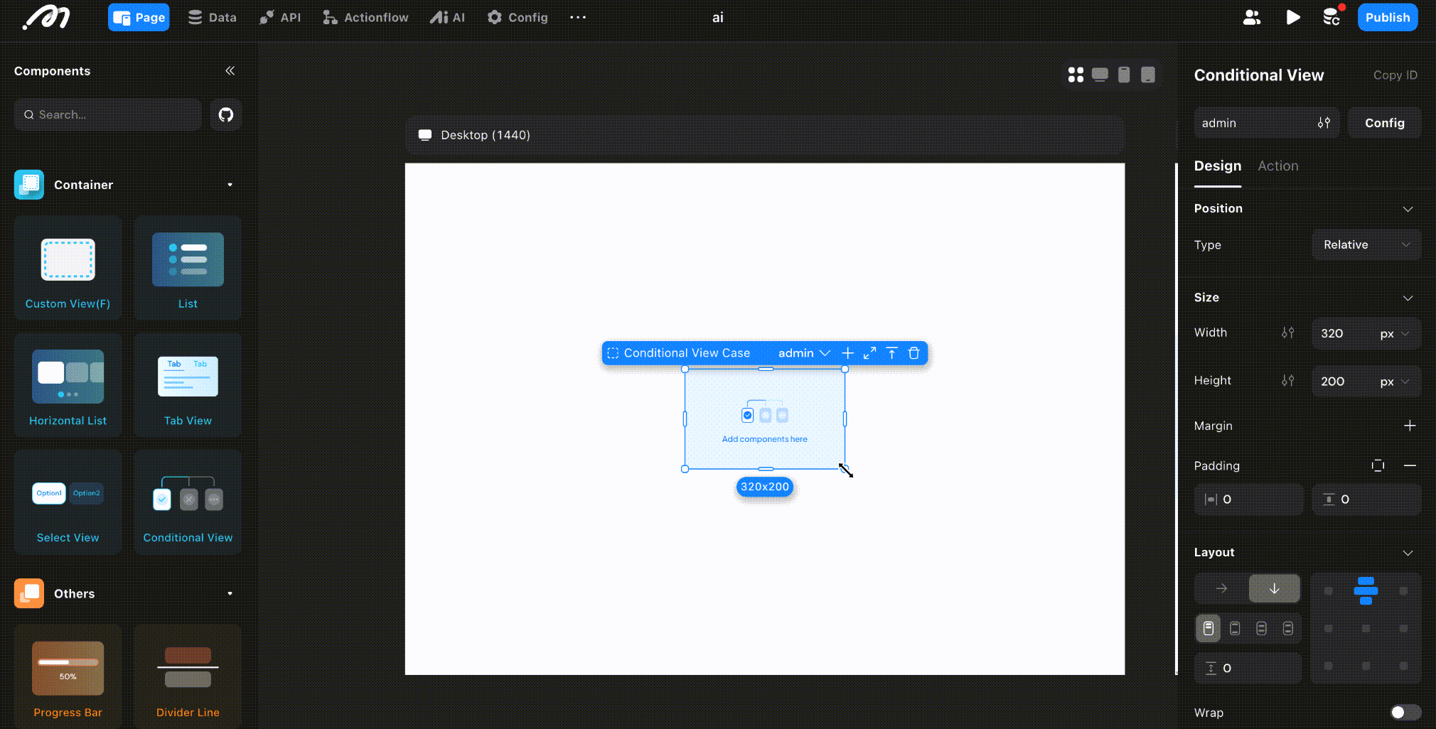 Editing conditional subviews in Focus Mode