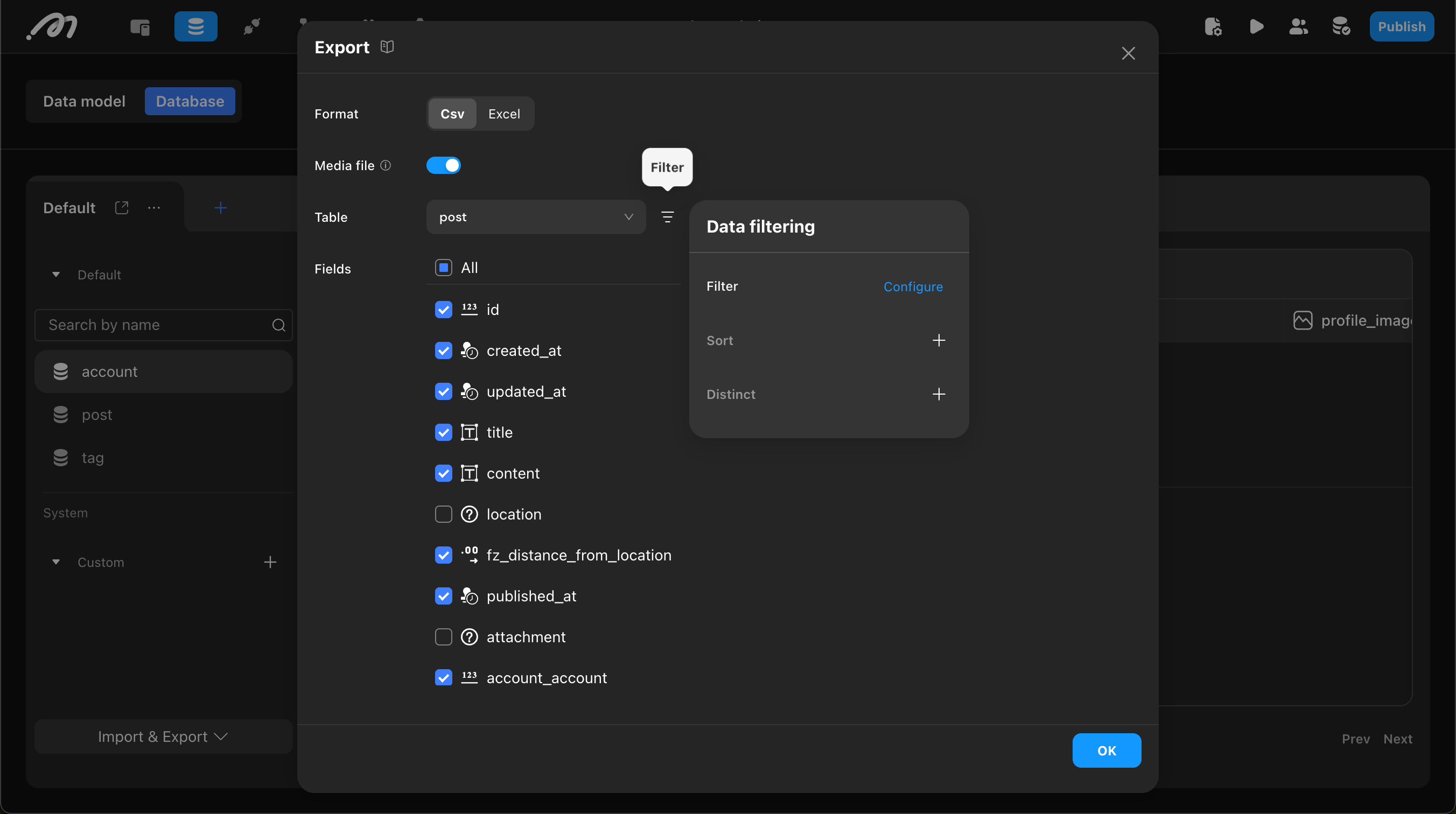 exporting
