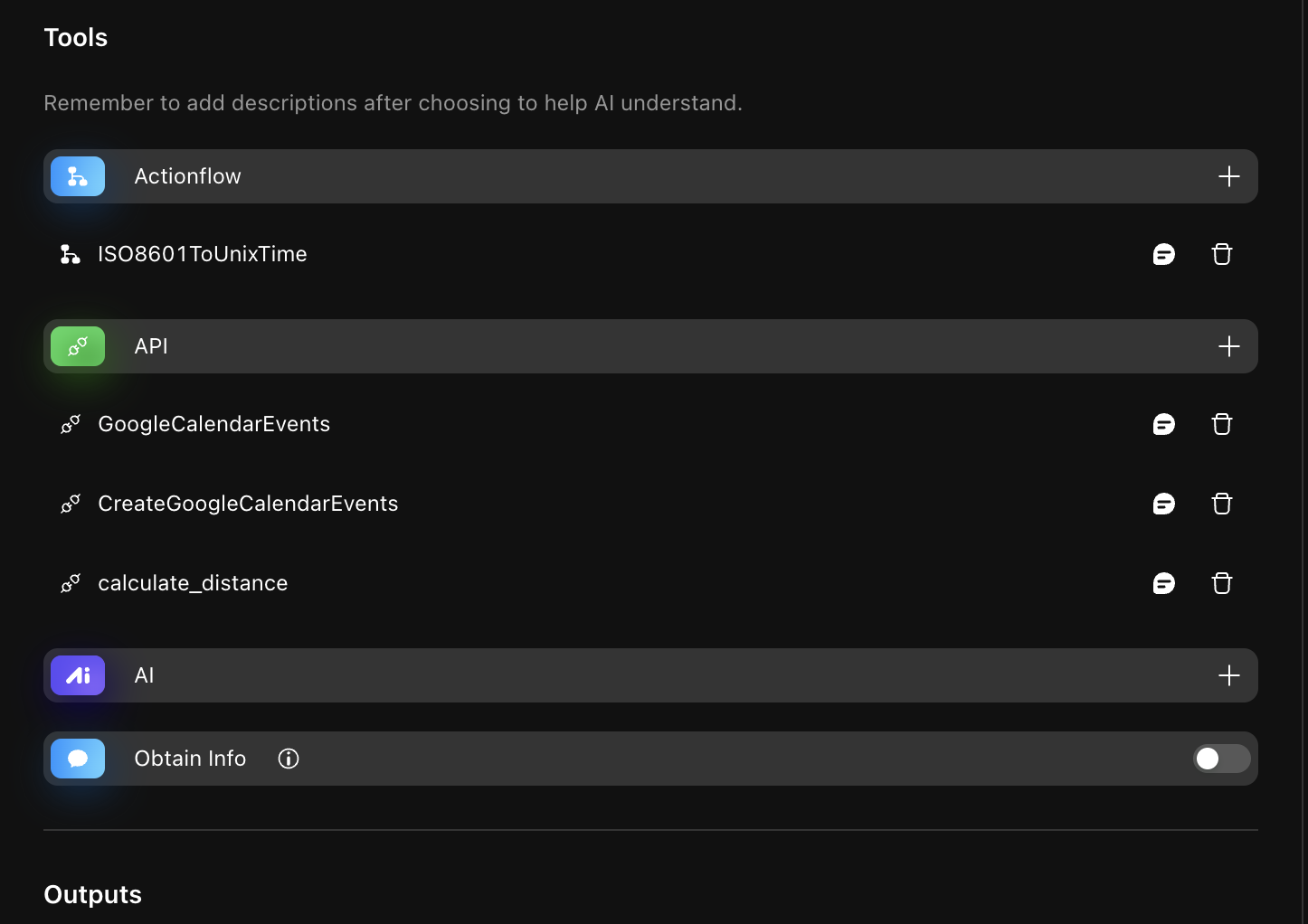 Scheduler AI tool setup