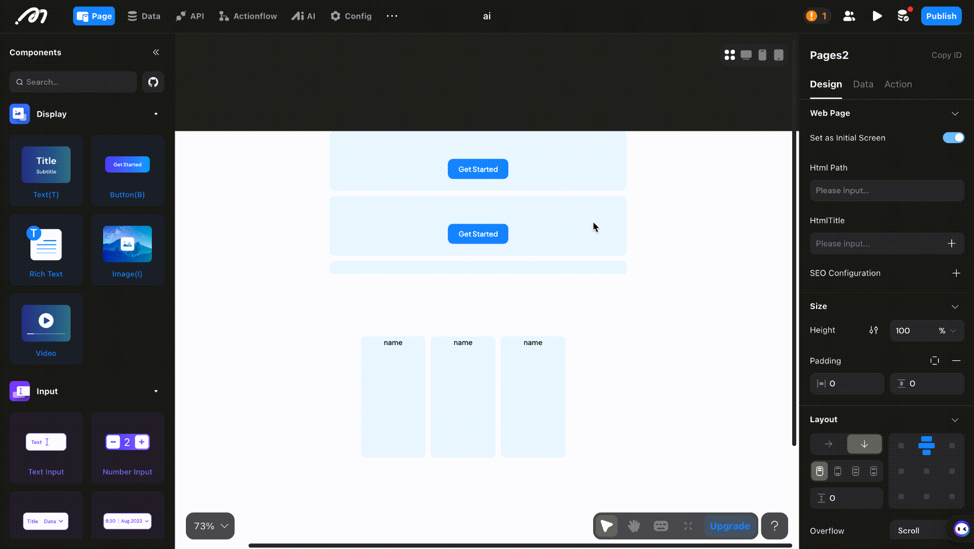 Bind data to list item demo