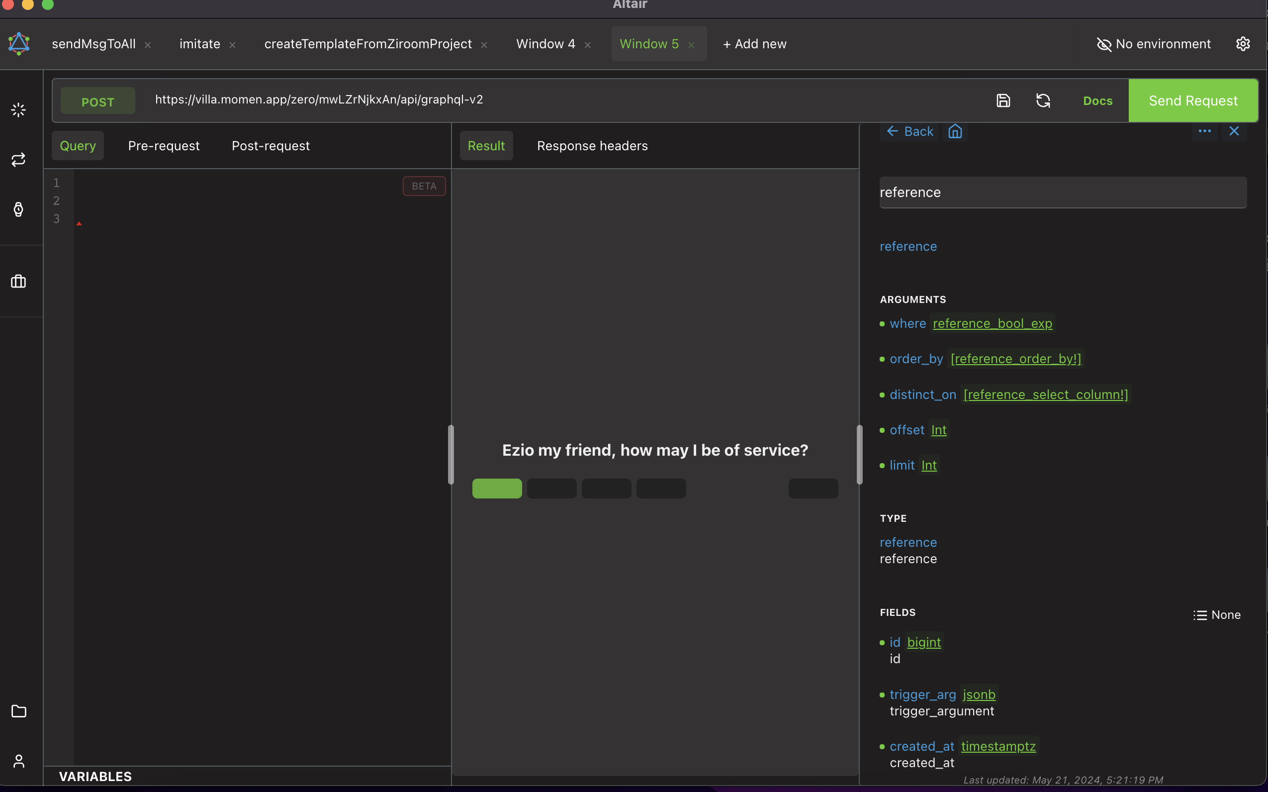 View Documentation in Altair
