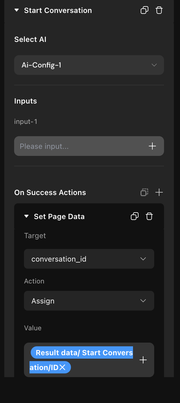 Momen AI start conversation