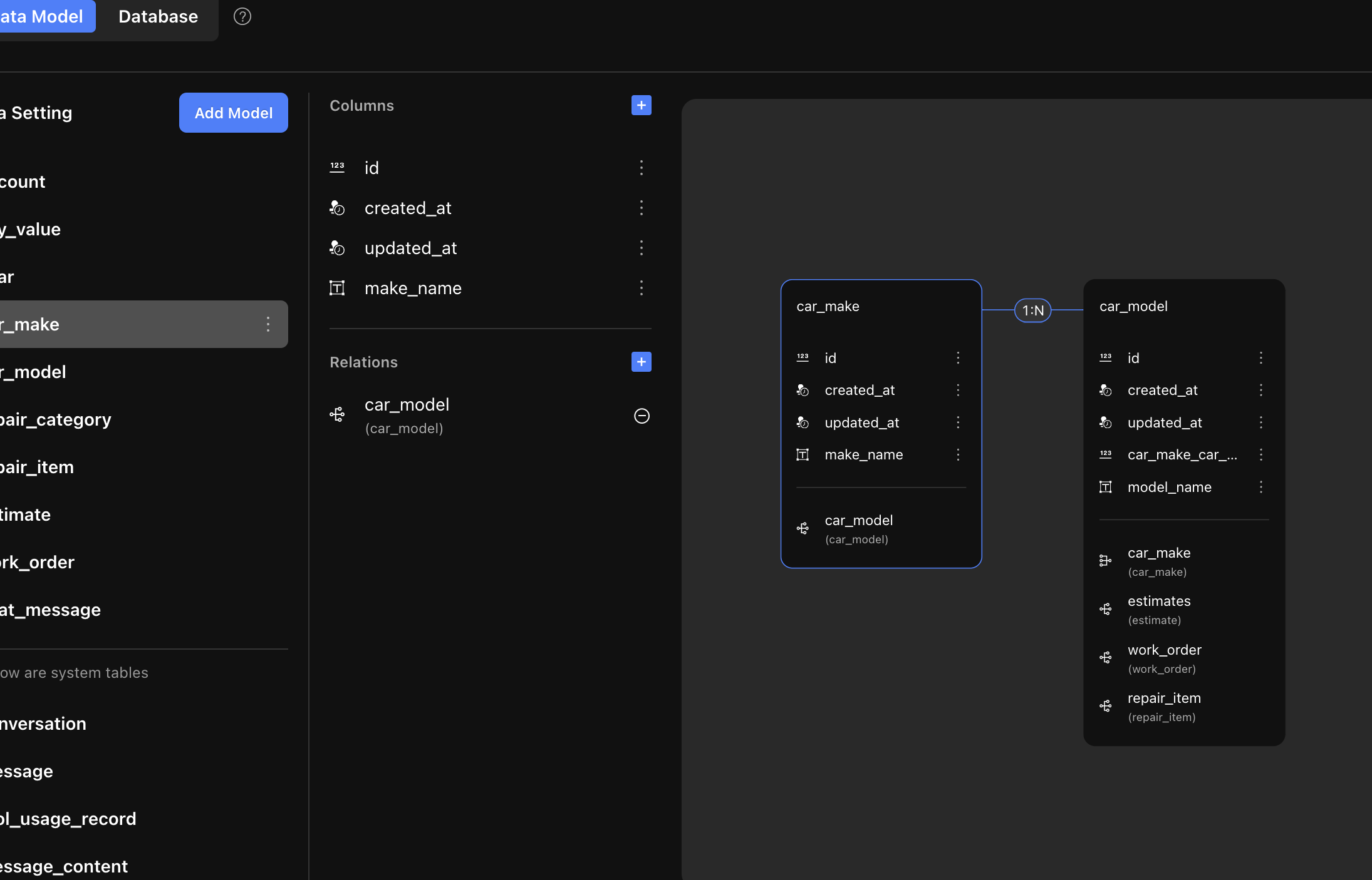 Knowledge base configuration 2