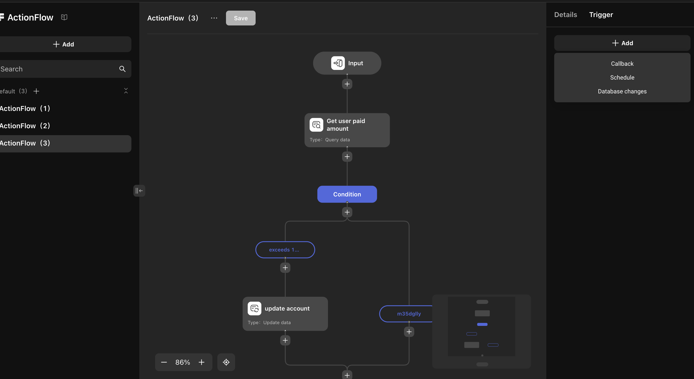 Add Actionflow