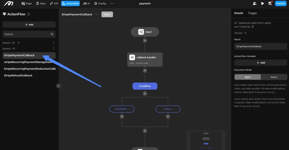 Stripe payment activation confirmation screenshot